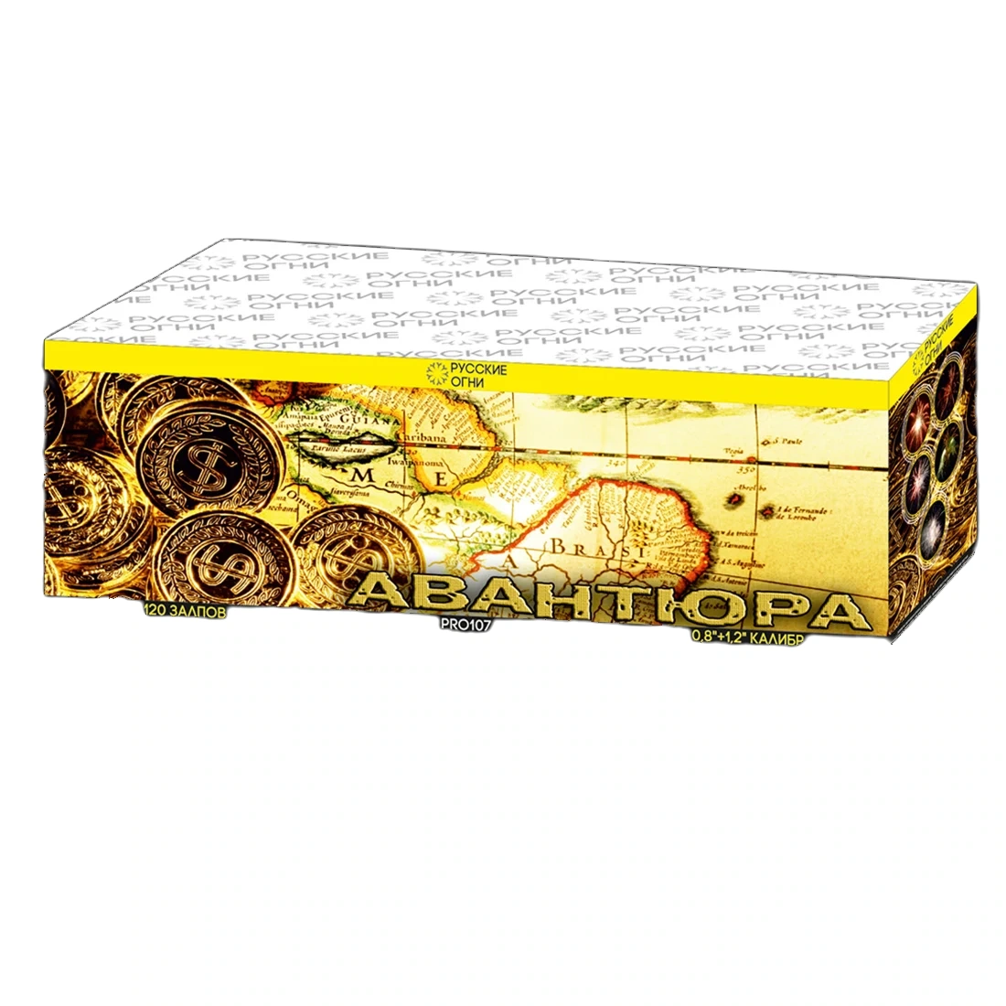 Фейерверк Авантюра РRO107-1(А) 120 зар.